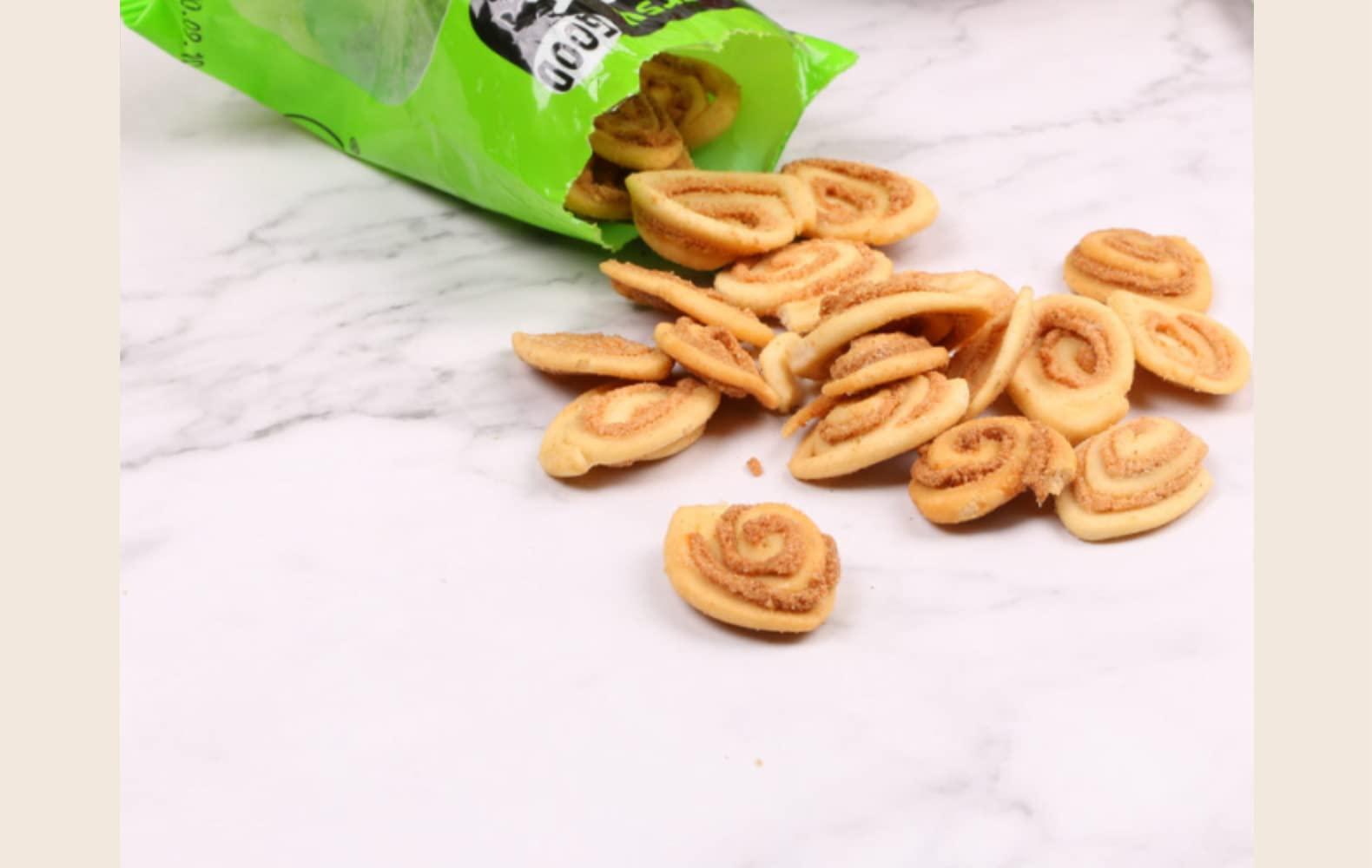 AVLONE AVLONE Spicy Cat Ears Crispy Taste Crispy Cat Ears Traditional Pastry Making Baked Cat Ears Crispy Taste of Casual Snack Pastry(1 Pound)