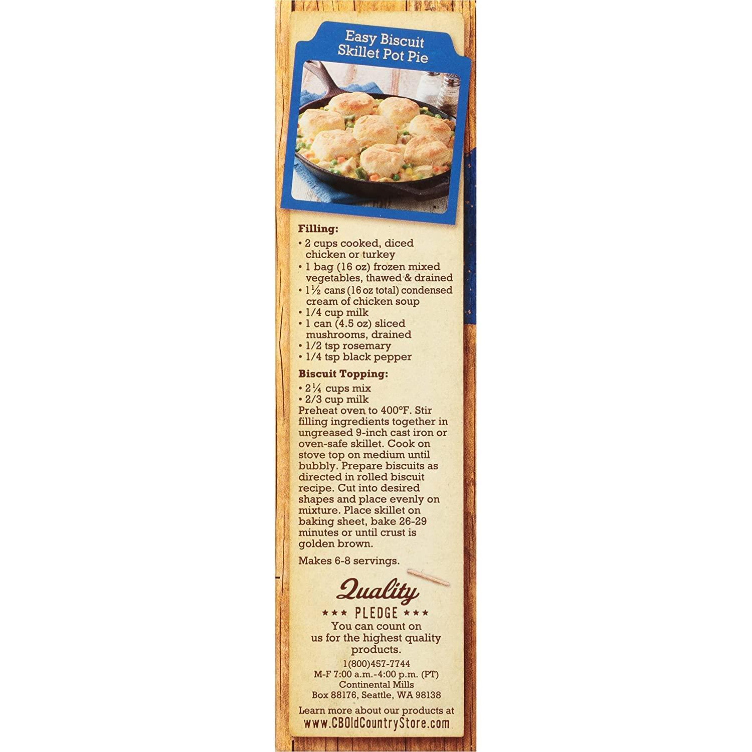 CB Old Country Store Cracker Barrel Old Country Store Buttermilk Baking and Pancake Mix (32 Ounce (Pack of 2))
