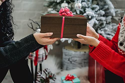 Aovila Premium Crystals and Healing Stones Set in Wooden Box Healing Crystals Set for Beginners - Chakra Stones Raw Crystals and Stones Amethyst Cluster Rose Quartz e-Book Healing Crystal Gifts for Women