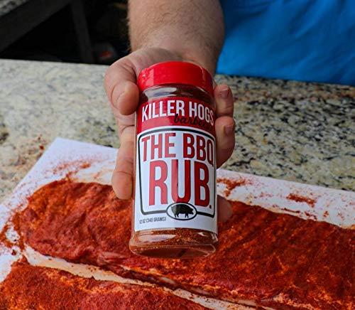Killer Hogs Killer Hogs The BBQ Rub Pack of 2 Bottles | Championship Grill Seasoning for Beef, Steak, Burgers, Pork, and Chicken | Contains Two 11 Ounce Bottles (2-Pack)