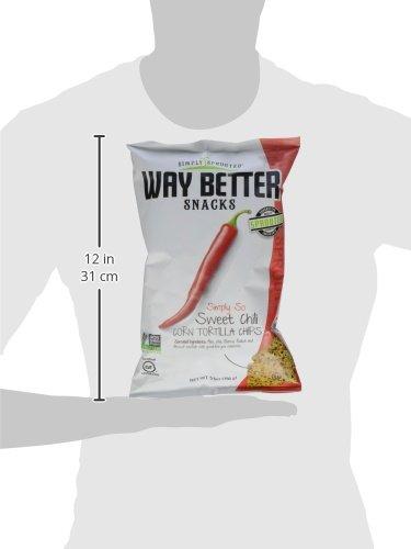 Way Better Snacks Way Better Snacks Tortilla Chips, Sweet Chili, 5.5 Ounce