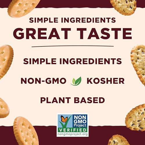 Back to Nature Back to Nature Gluten Free Crackers, Multi-Seed Rice Thins - Dairy Free, Non-GMO, Made with Whole Grain Brown Rice Flour, Delicious & Quality Snacks, 4 Ounce