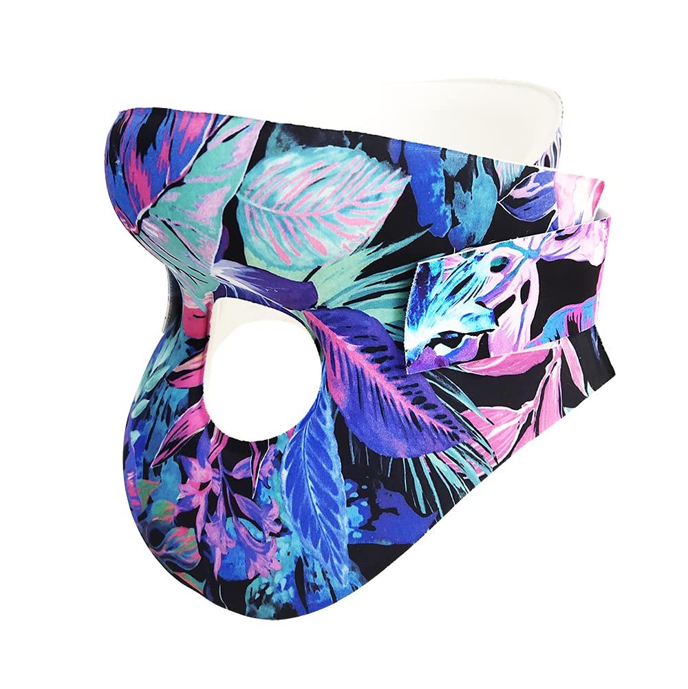 HSD Rehabilitation Equipment Co., Ltd HSD Cervical Collar for Neck, Neck Brace, Neck Support, Relieves Pain & Pressure on Spine, Stylish Colors & Sizes (Purple, Small)