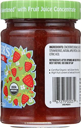 Crofters CROFTERS Organic Strawberry Fruit Spread, 10 OZ