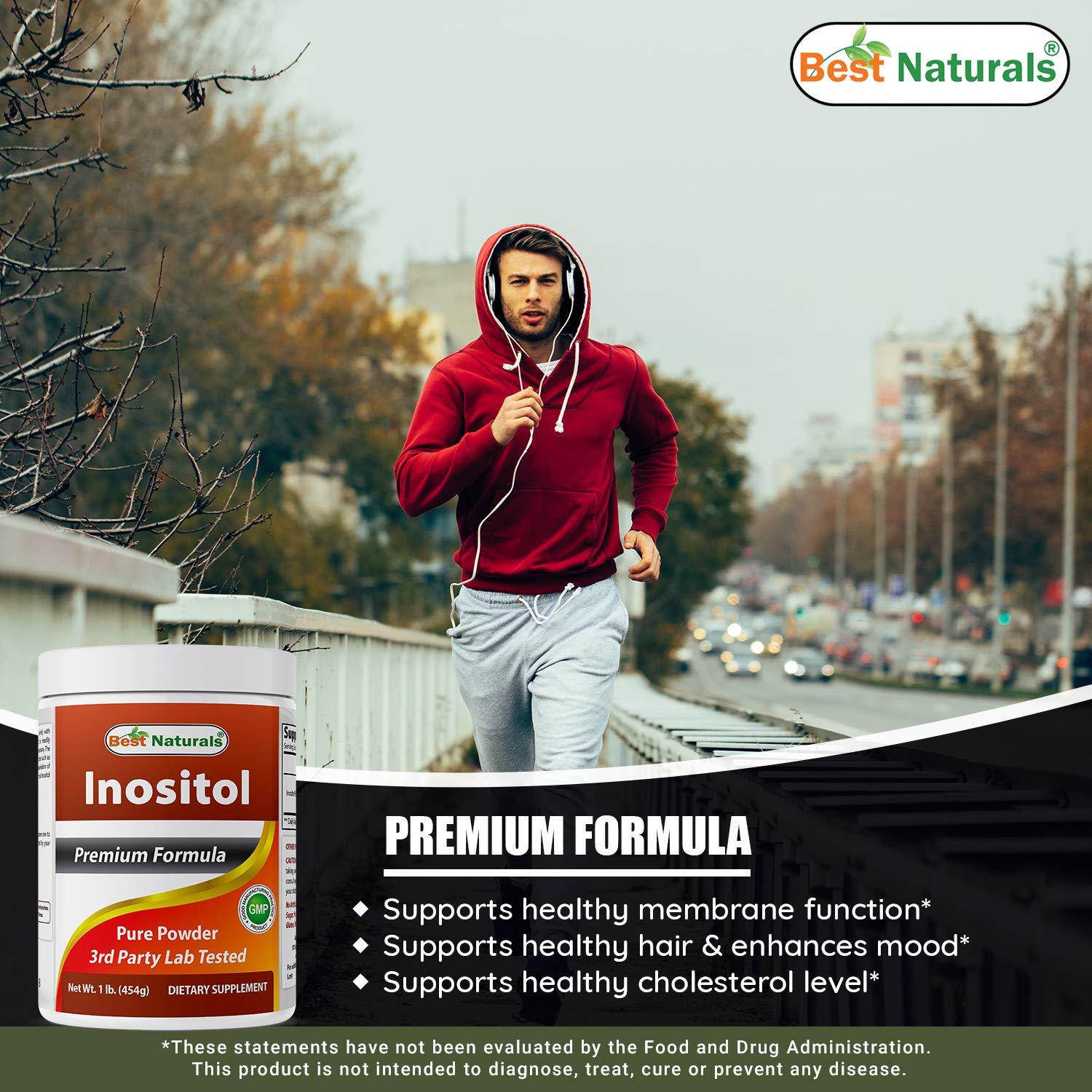 Best Naturals Best Naturals Glycine Supplement 1000 Mg & Inositol Powder 1 Lb