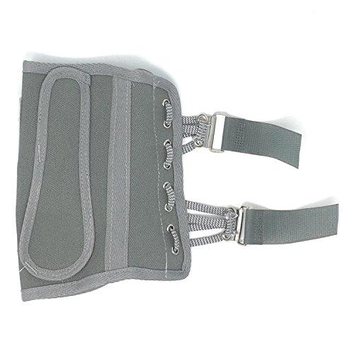OTC OTC Wrist Splint, Cock-Up Lacing, Canvas, ProChoice, Grey, Large (Right Hand)
