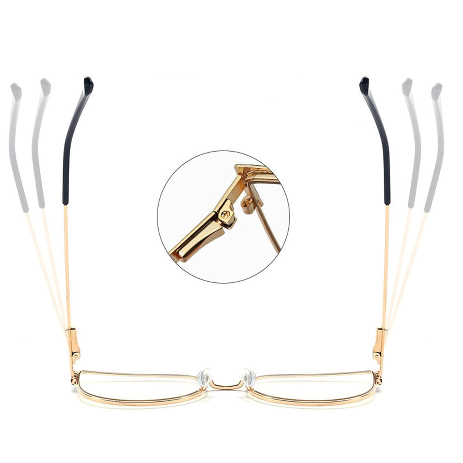 willochra Invisible Transition Photochromic Bifocal Reading Glasses Women Trendy Cat Eye Readers Bifocal Sunglasses (BLACK GOLD, 300)