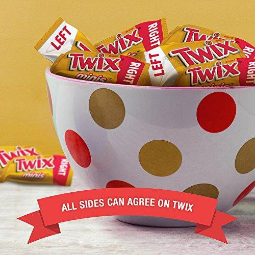 Twix TWIX Caramel Minis Size Chocolate Cookie Bar Candy 9.7-Ounce Bag (Package May Vary)