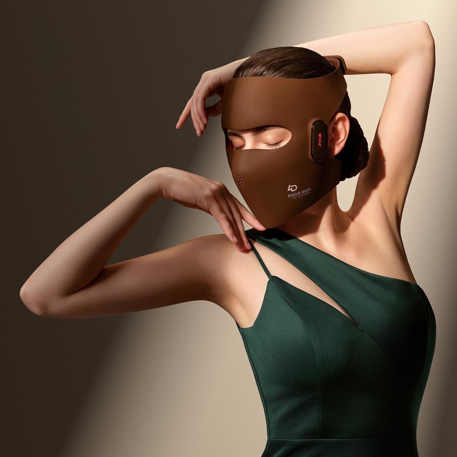 JOVS JOVS 4D Laser Light Therapy Mask - Red Light Therapy for Face, FPT Technology, 4 Wavelengths, Anti-Aging