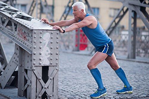 OrthoSleeve OrthoSleeve Compression Socks 20-30mmHg with Plantar Fasciitis Support - X-Large - Blue