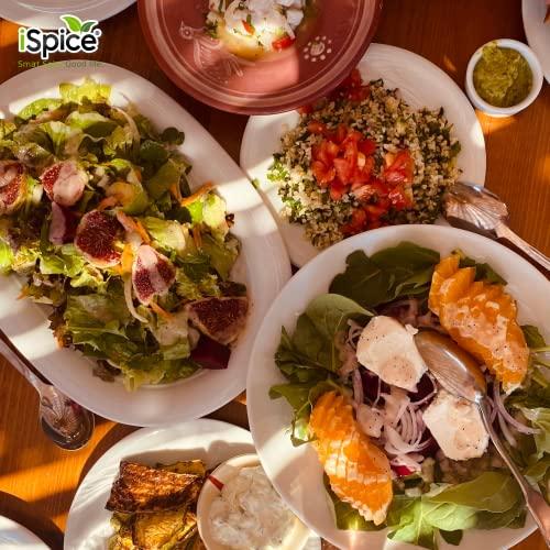 iSpice iSpice - MEDITERRANEAN SEASONING World Flavor Super Spice Blend | All Natural | Ready to use as is | No preparation is necessary