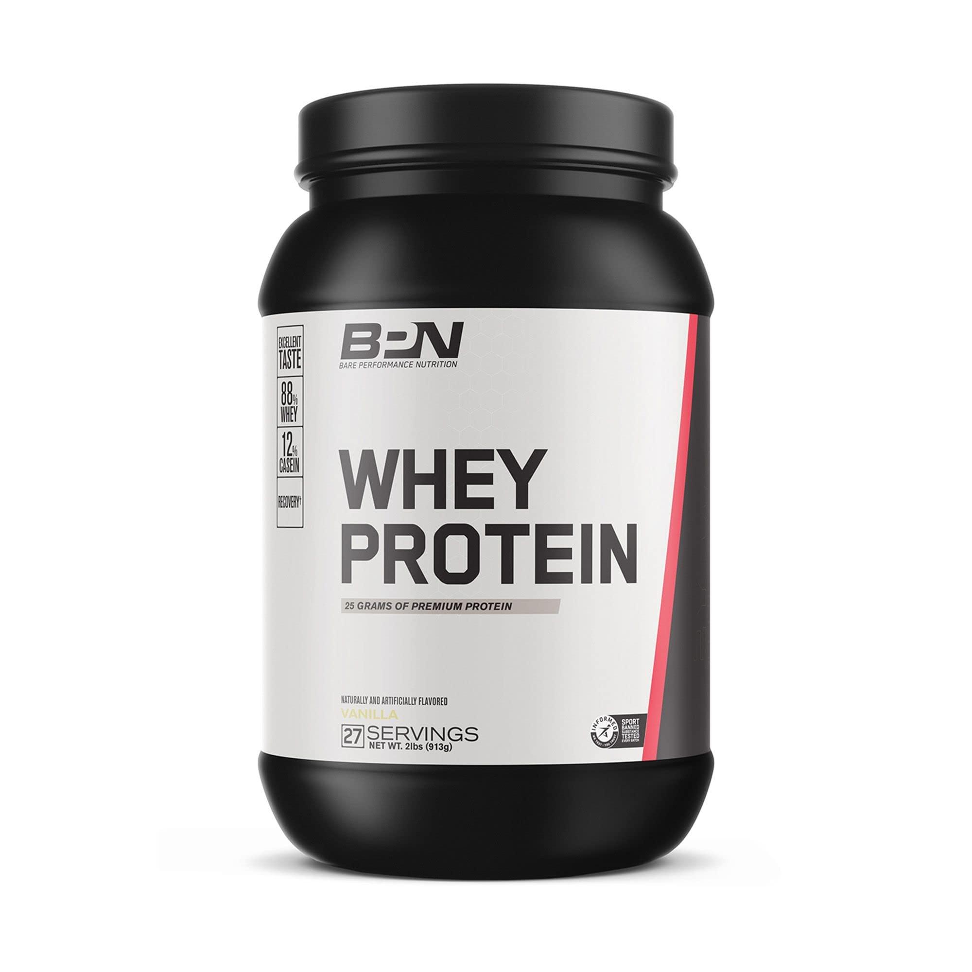 BARE PERFORMANCE NUTRITION BARE PERFORMANCE NUTRITION BPN Creatine Monohydrate & Whey Vanilla Protein Powder Bundle