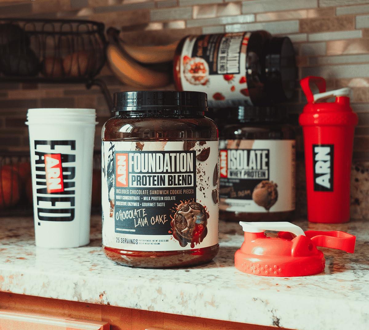 Arms Race Nutrition Arms Race Nutrition | ARN | Foundation Protein Blend (2 Pounds, Strawberry Shortcake)
