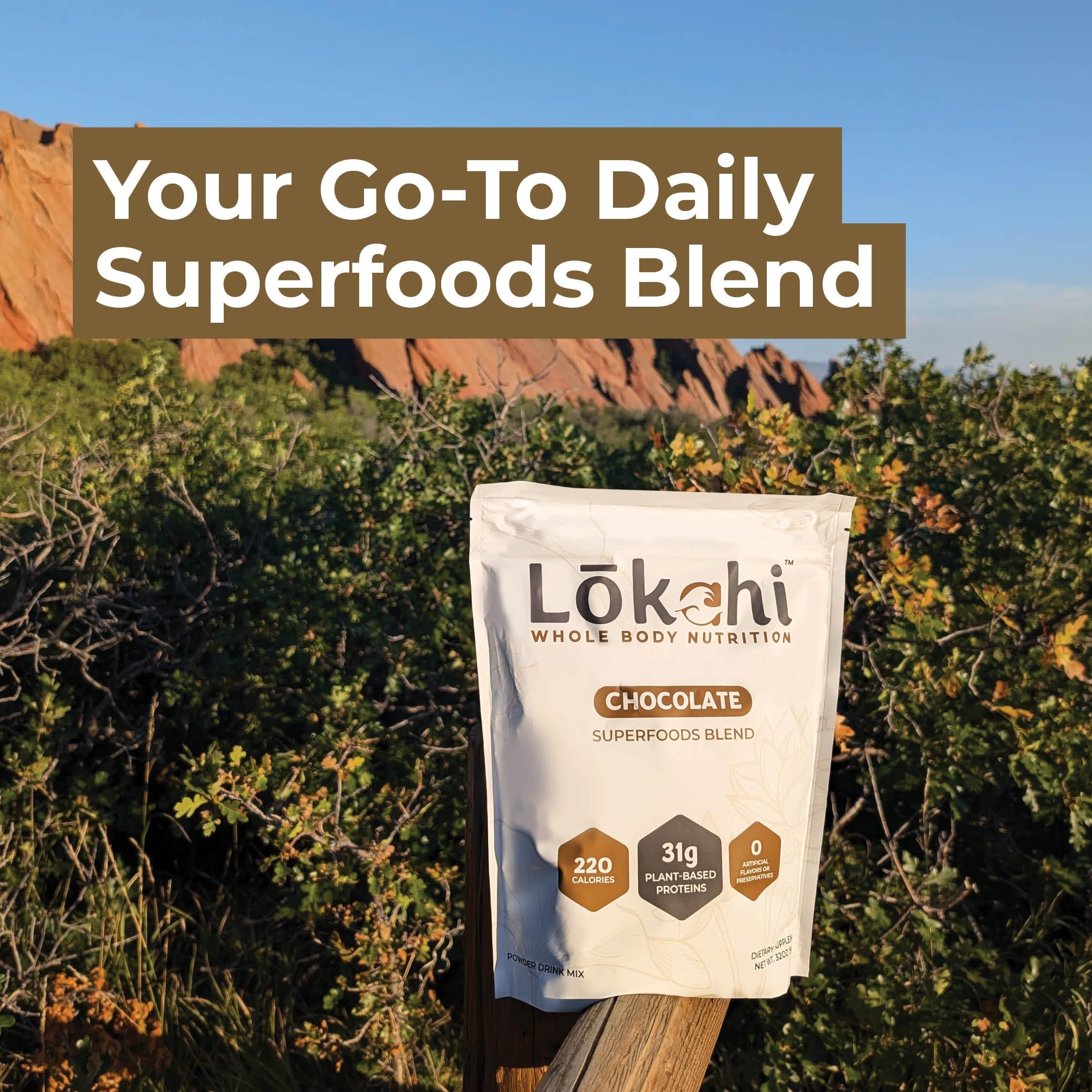 Lokahi Lokahi Superfoods Protein Blend (2lbs, Chocolate)
