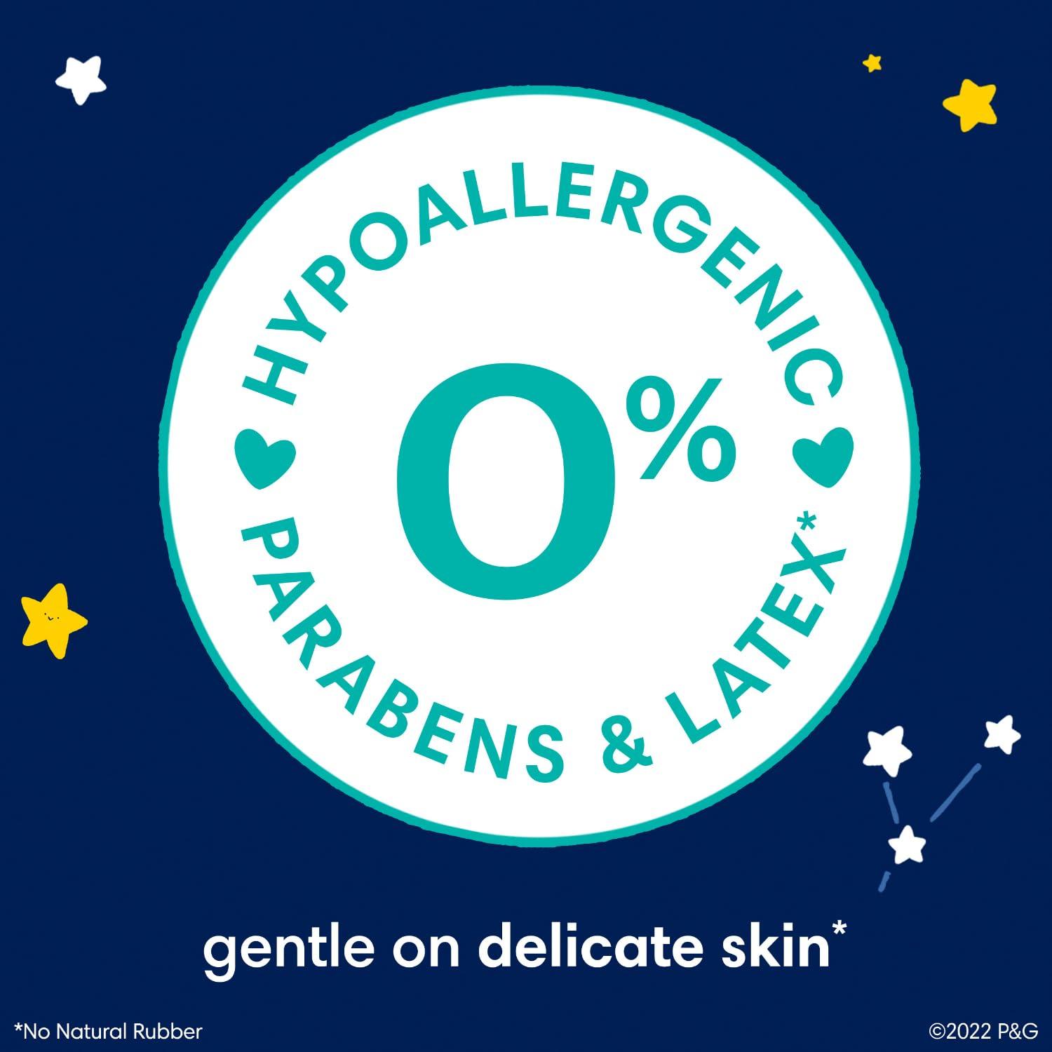 Pampers Pampers Overnight Diapers - Swaddlers Overnights - Size 5, 50 Count, Disposable Baby Diaper, Night Time Leak and Skin Protection