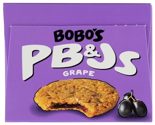 Bobo\'s Bobo\'s Oat Bars Grape Jam PB&Js 4 Count, 8.4 OZ