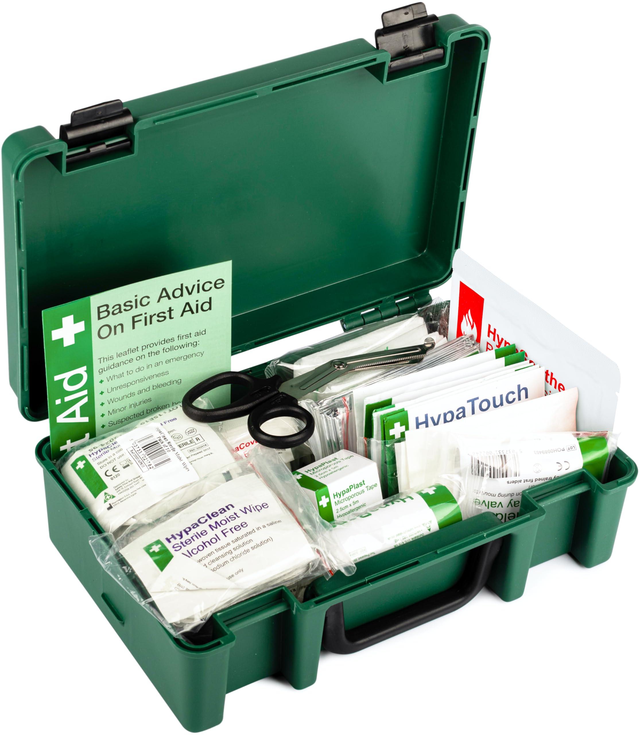 Safety First Aid Group Safety First Aid Group Economy First Aid Kit BS 8599 Compliant, Small Fully Stocked