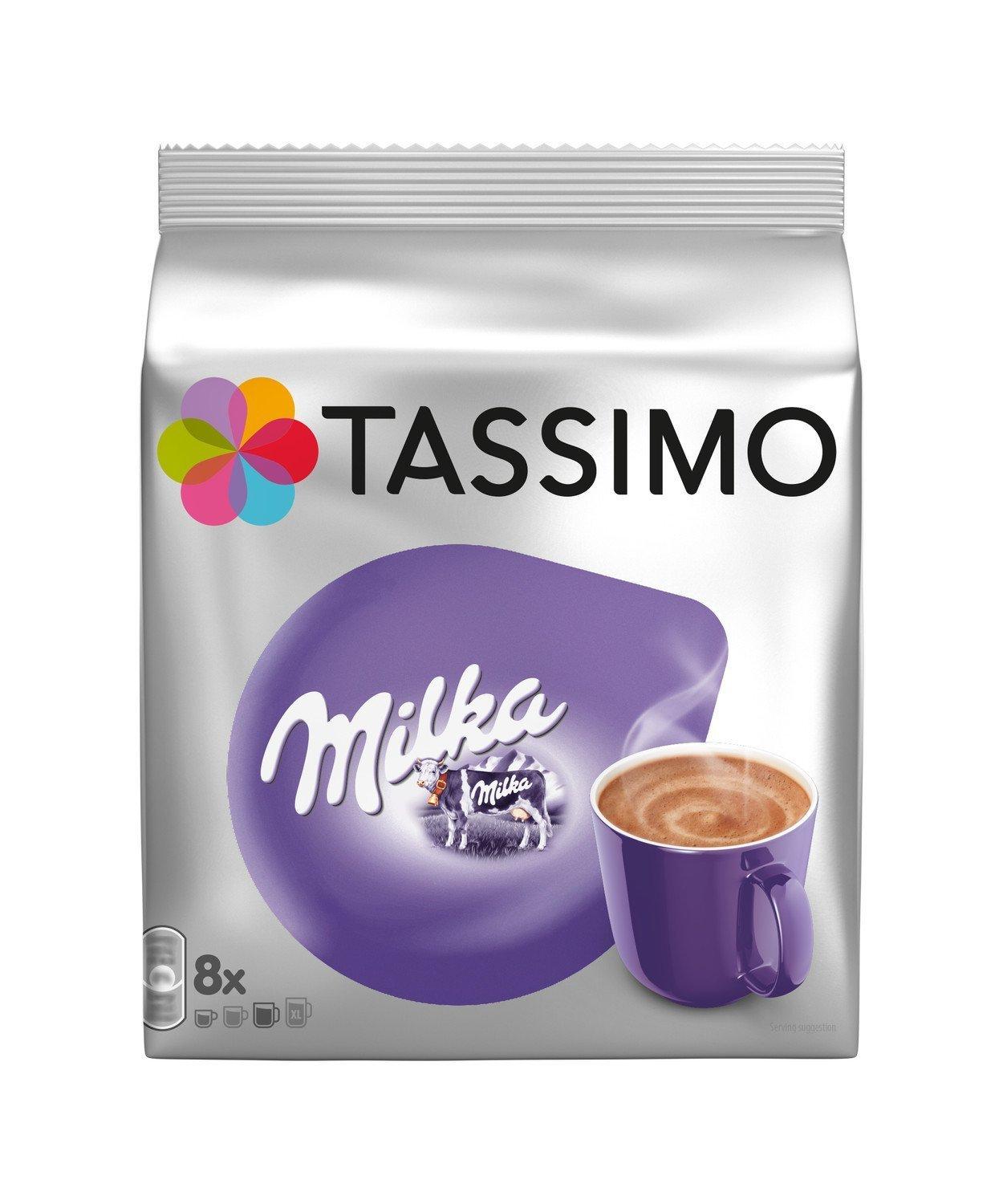 Tassimo TASSIMO Milka Hot Chocolate 16 T DISCs (Pack of 5, Total 80 T DISCs) 40 Servings