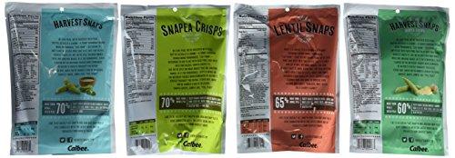 Calbee Calbee Snapea Crisps Harvest Snaps ~ Variety Pack ~ Caesar, Wasabi Ranch, Tomato Basil & Lightly Salted