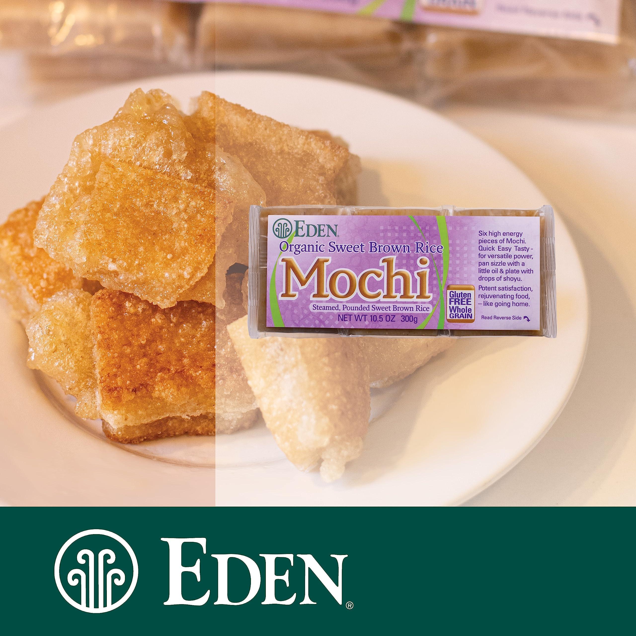 Eden Eden Organic Sweet Brown Rice Mochi, Traditionally Made in Japan, Whole Grain, Macrobiotic, 10.5 oz