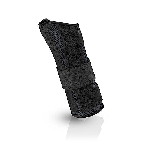 Actimove Actimove Professional Manus Forte Plus Wrist Support & Thumb Brace | Wrist Splint for Arthrosis, Rheumatoid Arthritis, Sprains, Tendon, Soft Tissue & Ligament Injuries, Postoperative Care | Black, Left, Small/ Medium