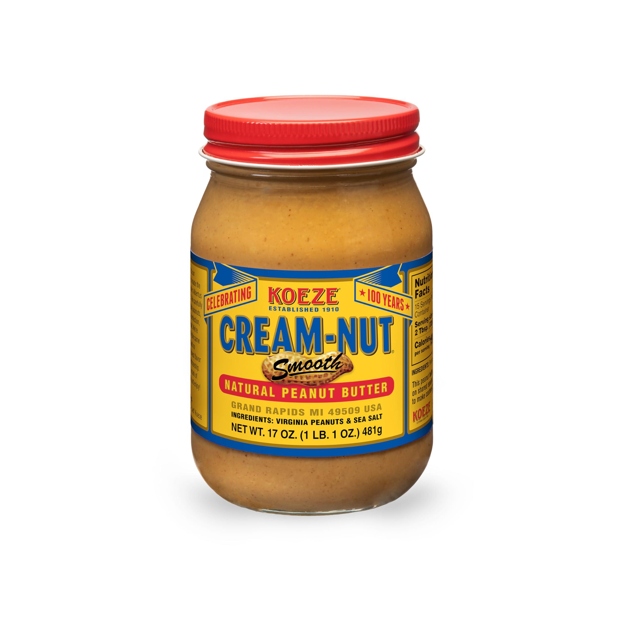Cream-Nut Cream Nut Natural Smooth Peanut Butter