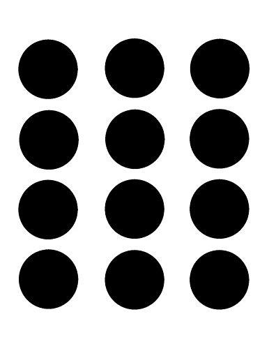 Art of Eric Gunty 2.5" Round (12 Per Sheet) - Sugar Skulls Halloween Birthday - D24664 - 2D Edible Cake Cupcake Party Topper