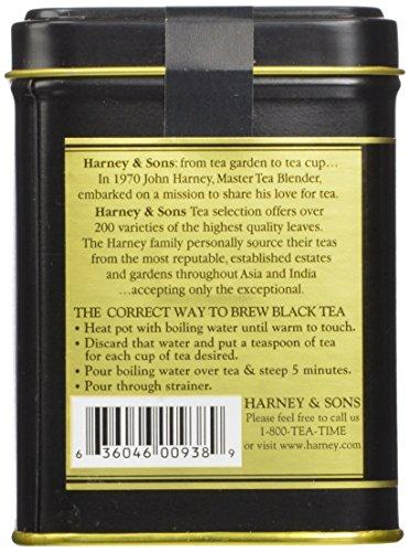 Harney & Sons Decaffeinated Darjeeling, Loose tea 4 ounces in a tin by Harney & Sons
