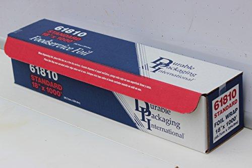 Durable Packaging Durable Standard Aluminum Foil Roll, 18 Width x 1000' Length