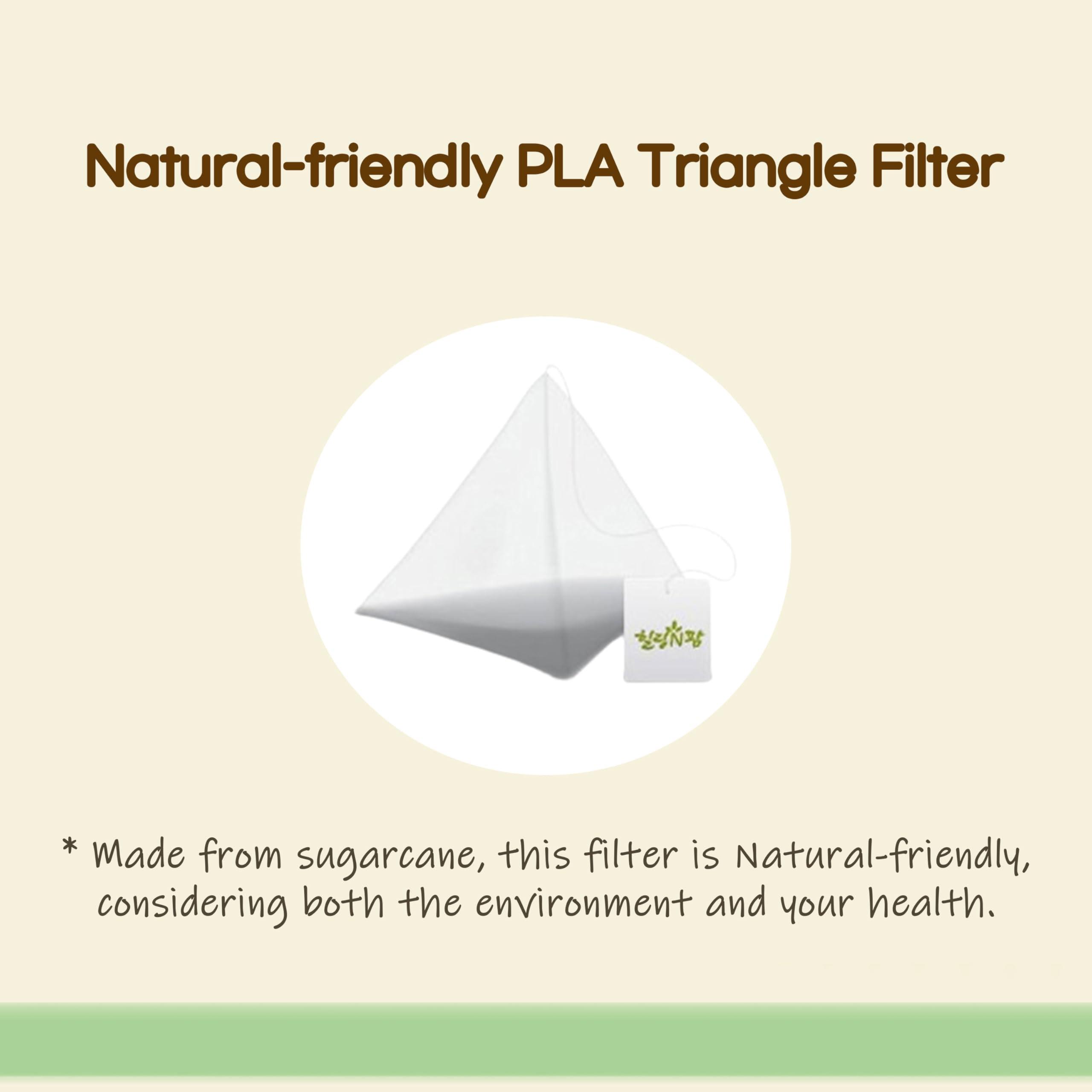 GAGOPA GAGOPA 100% Pure Natural Herbal Tea Original herb Korean Tea bags No sugar Nature friendly Triangular Tea Bag (PLA) 12 Healthy Tea bags (Schisandra berries)