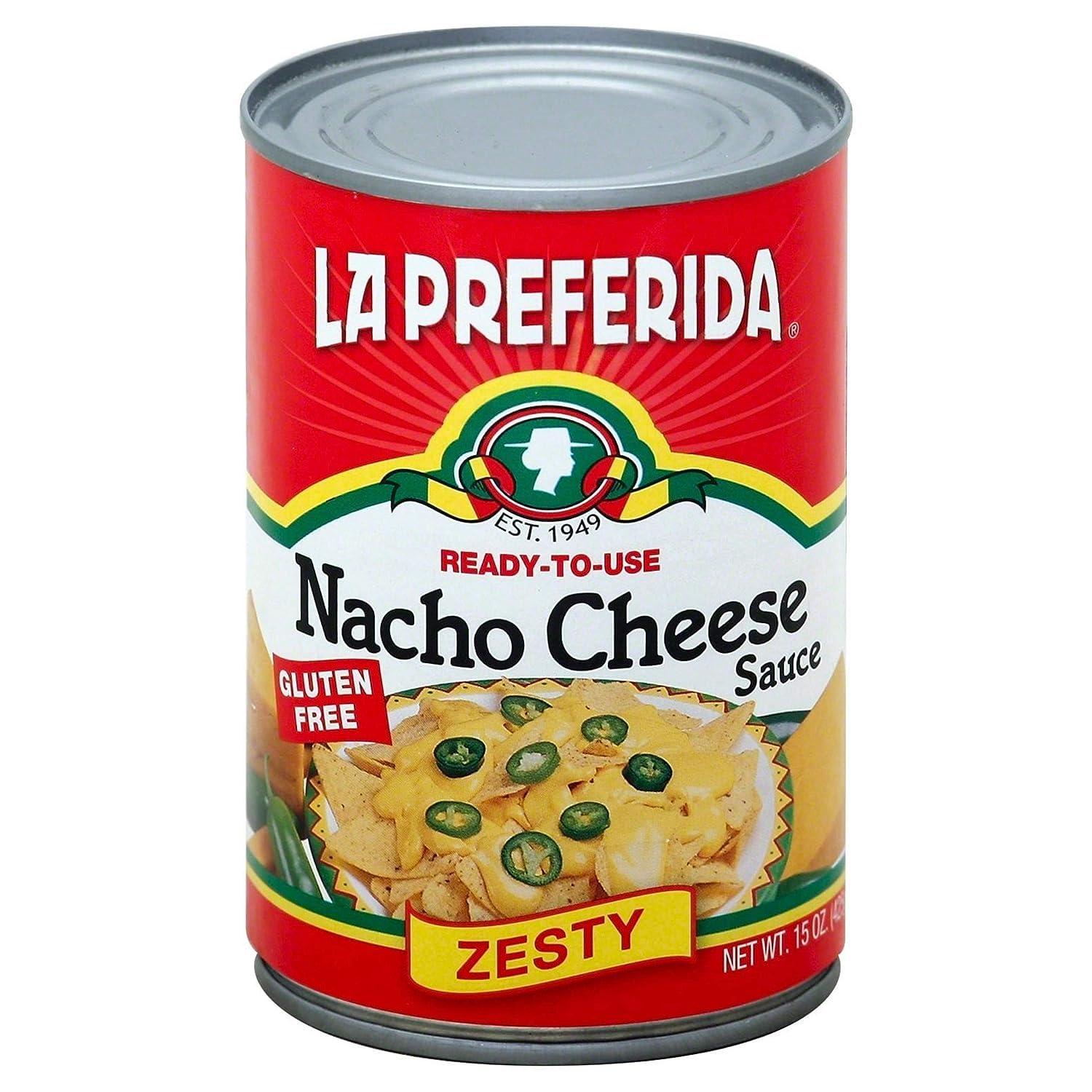 LA PREFERIDA La Preferida Nacho Cheese Sauce, 6.6 lbs (6 Pound (Pack of 6))