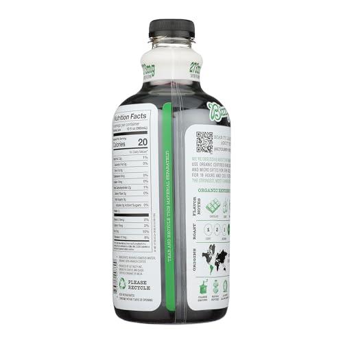 Bizzy Bizzy Cold Brew Coffee Organic Espresso Blend Unsweetened 48oz, green