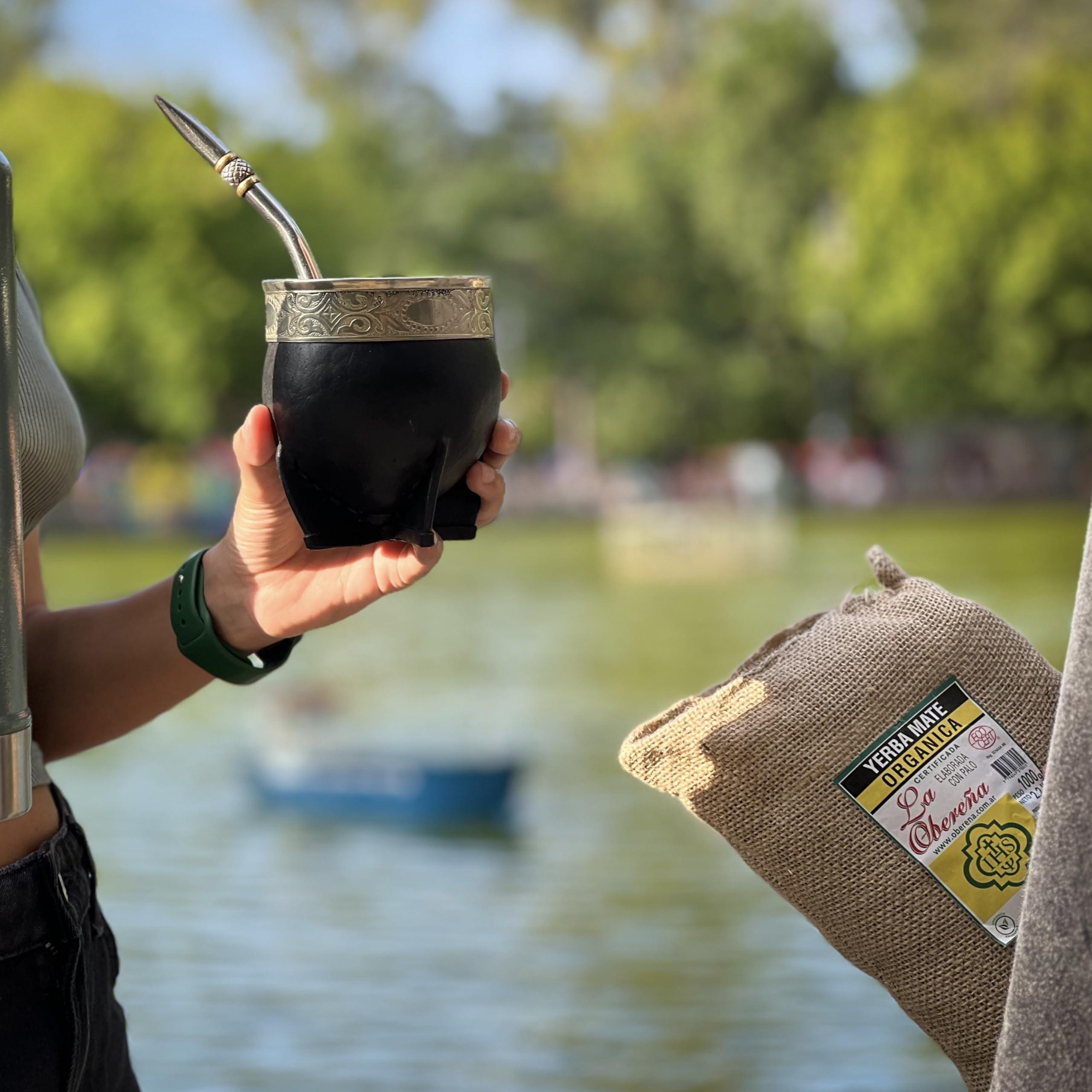 La Obereña Organic Yerba Mate La Obereña Loose Leaf Tea Traditional South American Tea Drink