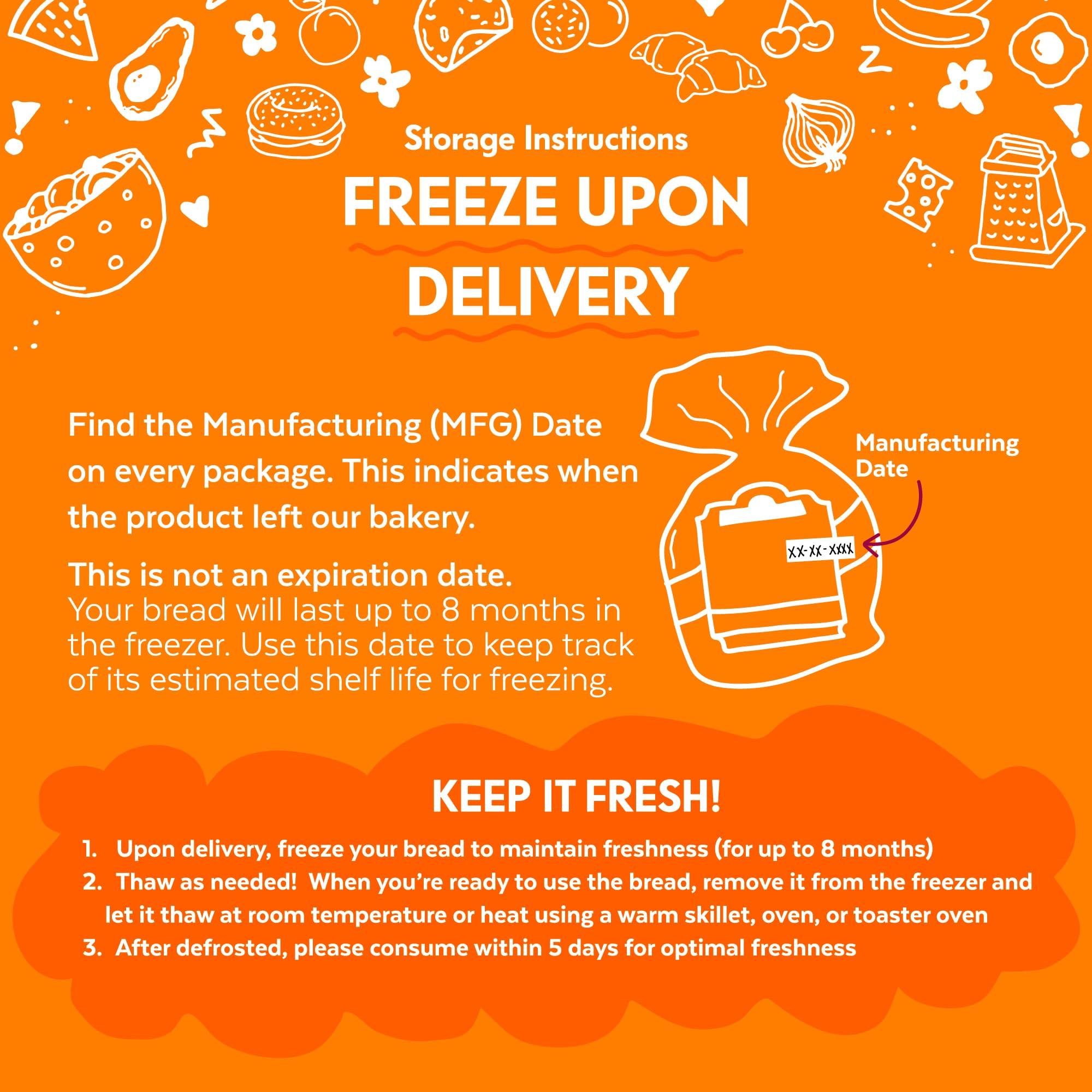 Toufayan Bakeries Toufayan Everything Smart Pockets Pita Bread | Naturally Vegan (3 Pack, 18 Pitas Total)