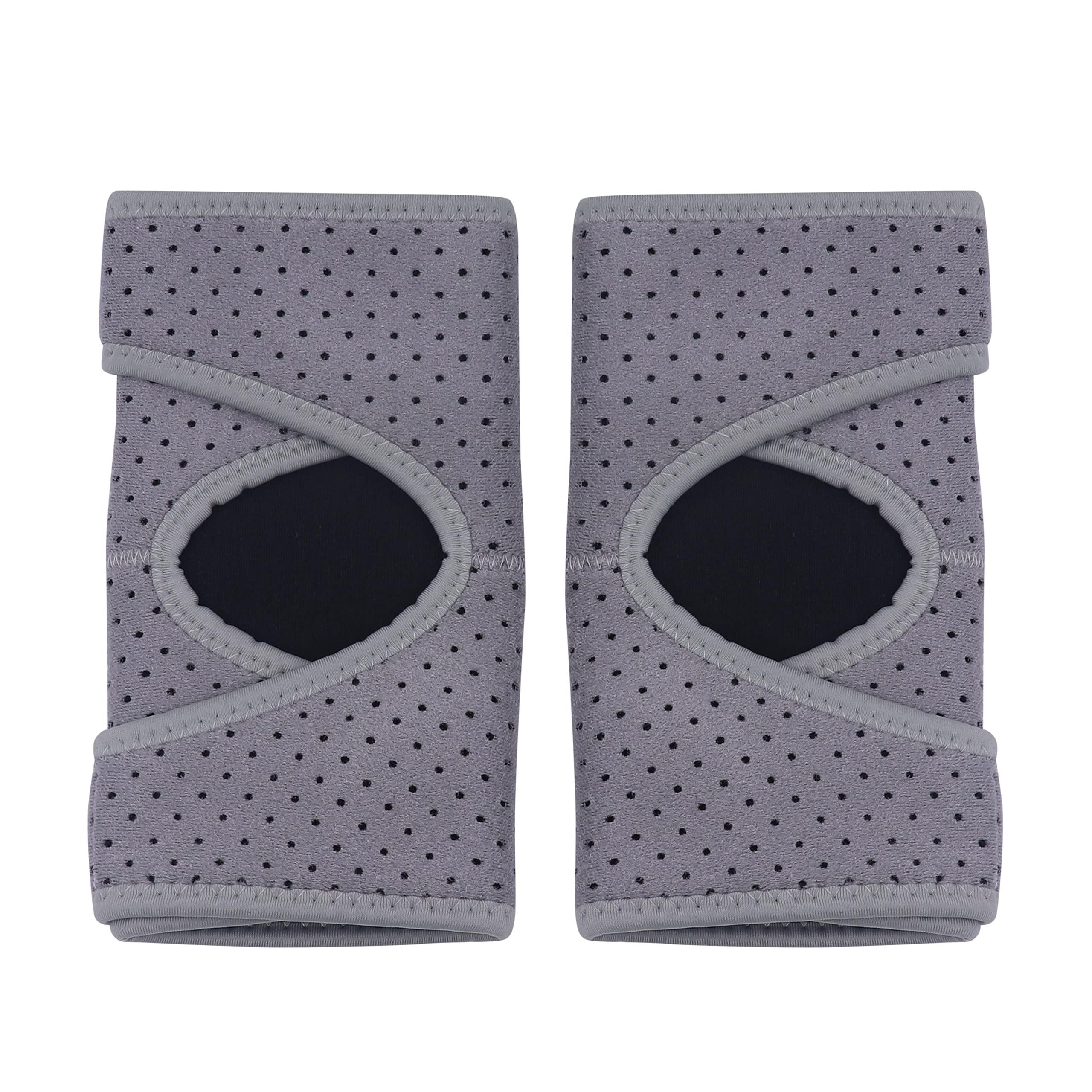 JUMISEE JUMISEE (2PCS Kids Adjustable Knee Pad, Anti-Slip Padded Sponge Knee Brace Breathable Flexible Elastic Knee Support for Football Volleyball Dance Skating Basketball Sports