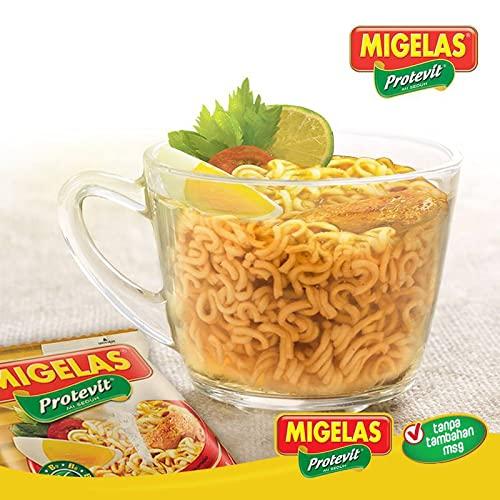 Generic Migelas Protevit Instant Ramen in a glass Baso Flavor 27 gr x 10 sachets (Pack of 3)