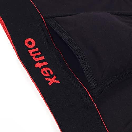 Omtex Omtex Rio Back Covered Supporter for Men with Cup Pocket, Ideal for Workout and Sports Quick Dry Moisture Wicking Underwear - Red - Large