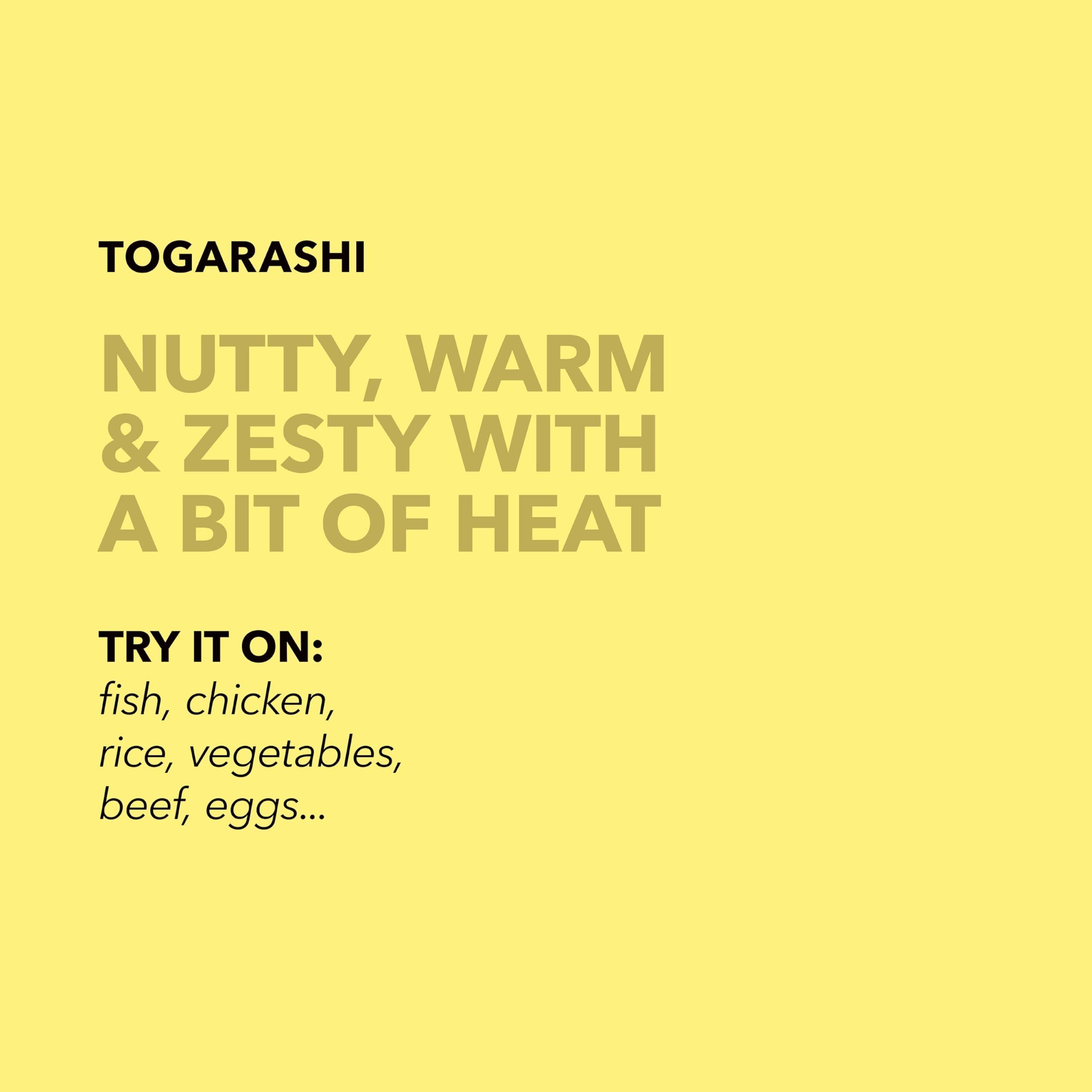 Spiceology Spiceology - Togarashi Japanese 7 Spice Seasoning Blend - Gluten-Free Japanese Ramen, Rice, and Sushi Seasoning with Umami Flavor - Togarashi Japanese Spice Mix for Ramen Noodles, Vegetables, Meats, and More (16 oz)