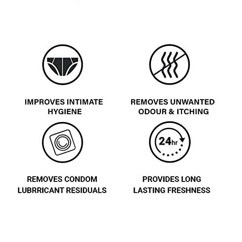 Impressive Smile Impressive Beauty Intimate Wash for Men Natural Organic with Tea Tree Oil | pH Balanced Foam Cleansing | Removes Sweat, Bad Odor, Itching, and Irritation | 4.05 fl. oz.