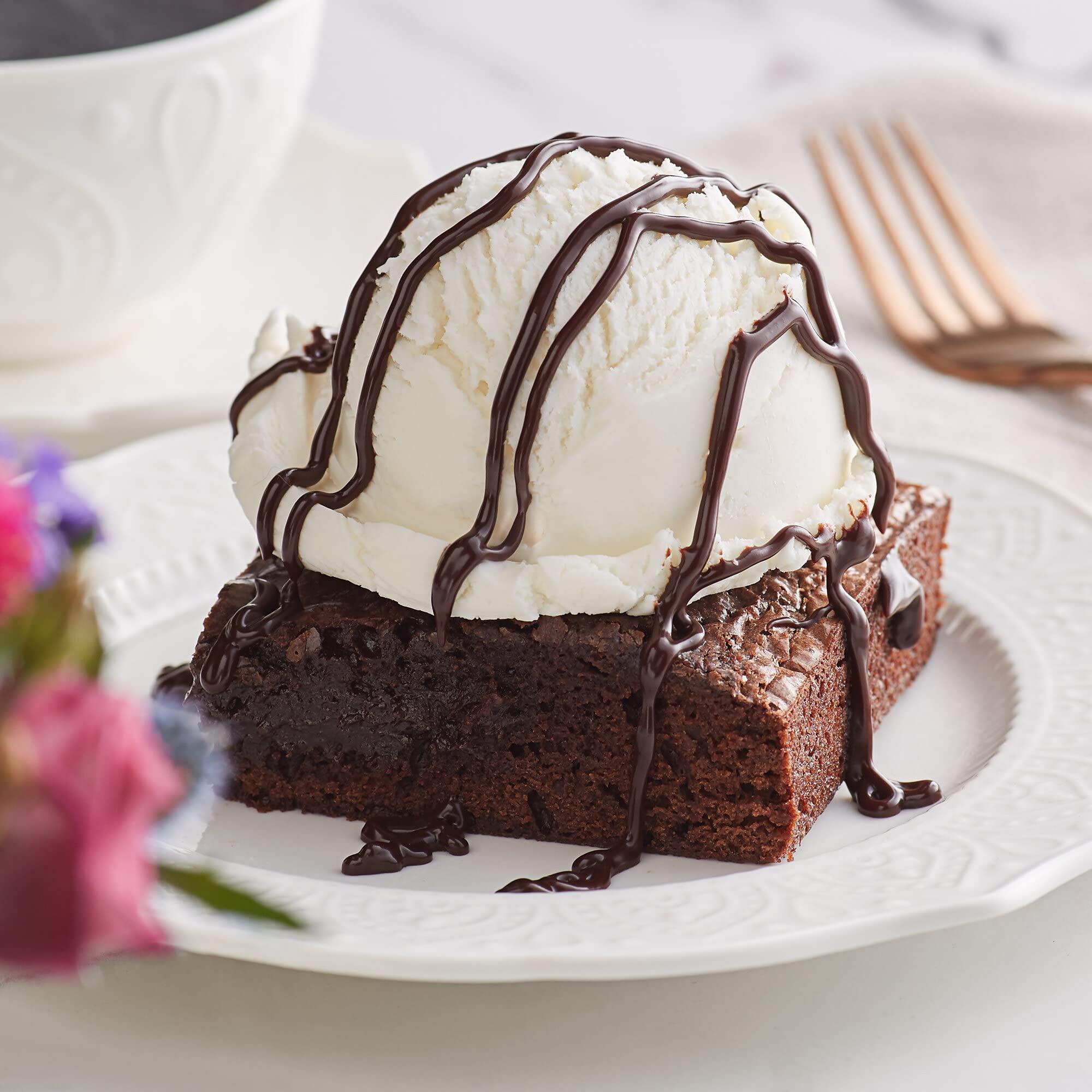 By The Cup Ghirardelli Chocolate Sauce, 16 Ounce Squeeze Bottle with Ghirardelli Stamped Barista Spoon