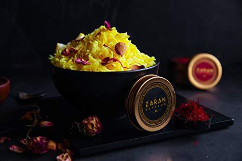 Zaran Saffron Zaran Saffron, Superior Saffron Threads (Coupe) Premium grade Saffron Spice for Paella, Risotto, Tea's, and all Culinary Uses (2 Grams)
