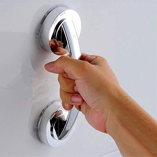 SWANTIS Suction Cup Handle Grab Bars with Strong Hold Suction Cup for Safety Grab in Bathroom Tub Toilet Handrail Bath