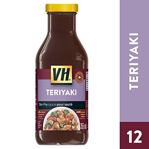 VH VH Teriyaki Stir-Fry Sauce, 355ml/12oz, 12 Count, {Imported from Canada}
