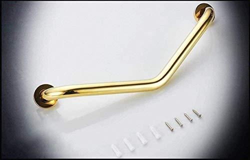 HongLianRiven Bath Handle Towel Rail Bath Grab Bar Wall Mount Handicap Safety Anti-Slip Bathroom Handrail Angled Shower Railing Armrest Bath Handle Elderly Disabled