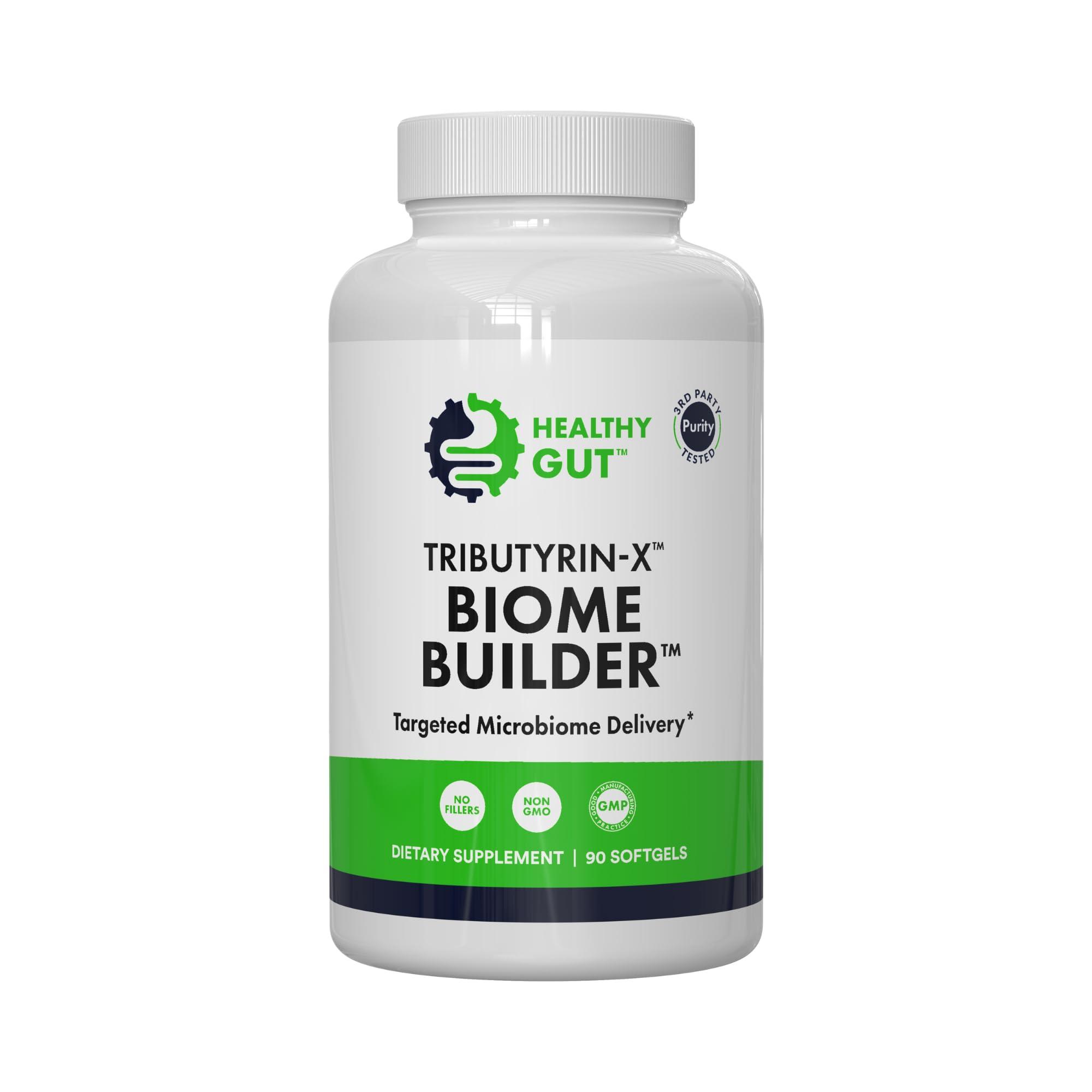 Healthy Gut, LLC Healthy Gut Tributyrin-X | Histamine and Leaky Gut Support | 99% Pure w/ Zero Odor | 90 Servings