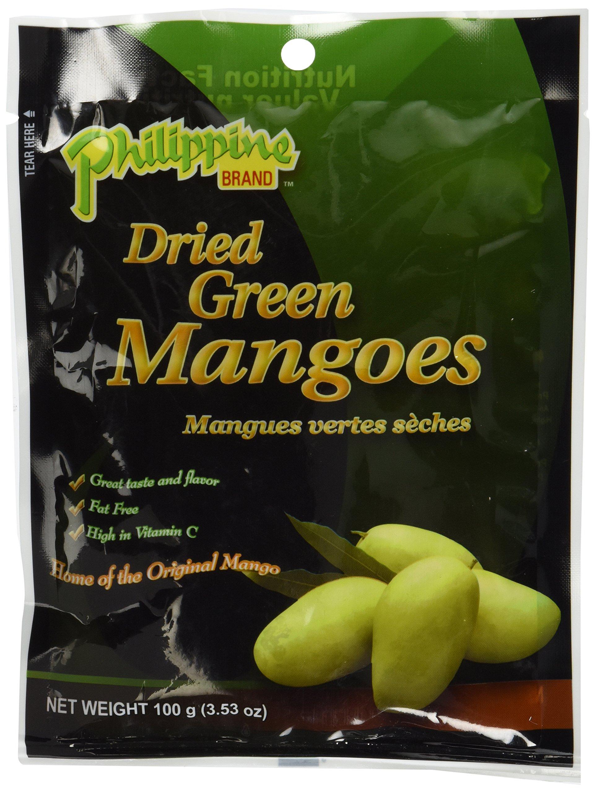Philippine Phillippine Brand Dried Green Mango Fruit (Tart Sweet) - Naturally Dried