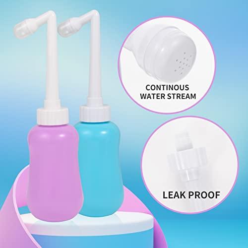 FOOFOO 2 Pack Peri Bottle for Postpartum Care, Perineal Recovery and Cleansing After Birth, Personal Hygiene Bidet, 12.7OZ
