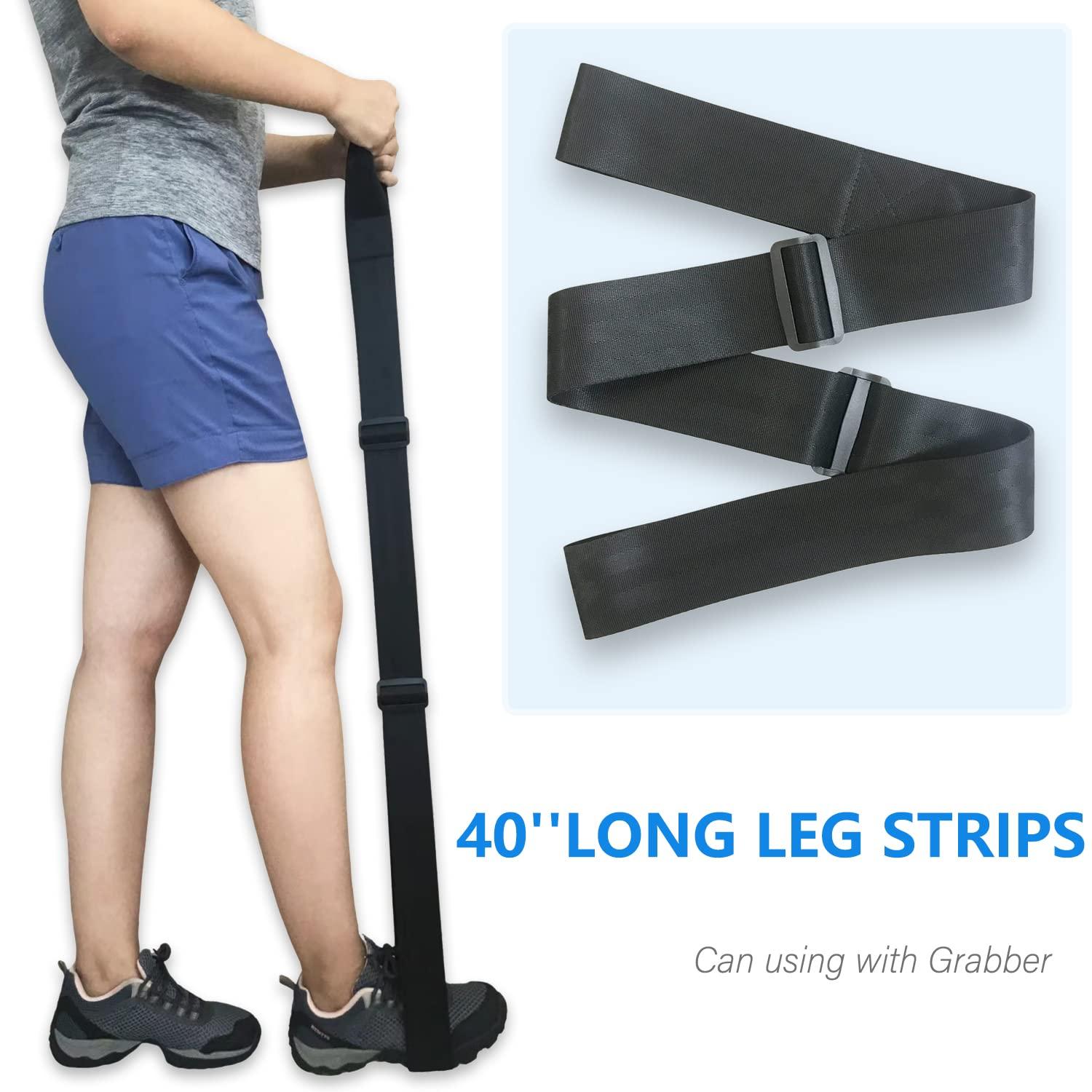 Nourislif 7PC Hip Kit For Seniors Total Hip Replacement Prime, Hip Replacement Kit After Surgery, Hip Replacement Recovery Kit With Grabber,Sock Aid,Leg Lifter,Dressing Stick,Shoehorn,Back Scratcher,Bath Loofah