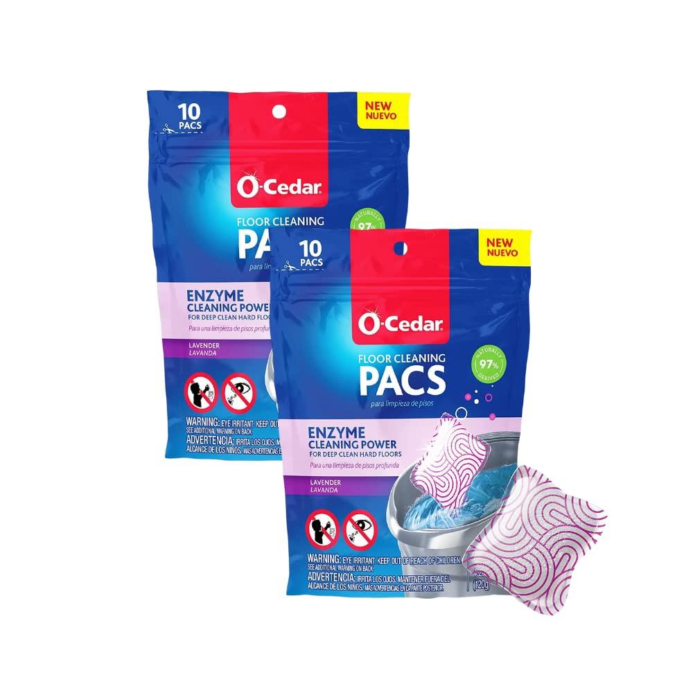 O-Cedar O-Cedar Floor Cleaning 20ct Pacs Lavender Scent 10ct (2-Packs)