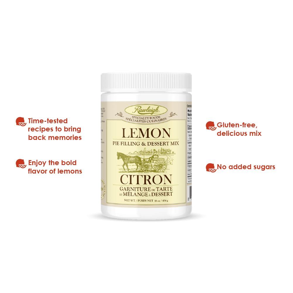Rawleigh Rawleigh Lemon Pie Filling & Dessert Mix 16 oz / 454g - Pack of 12